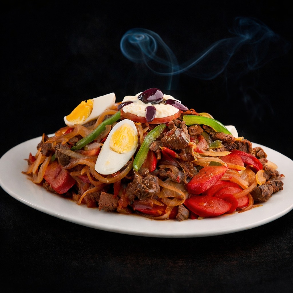 Foto del plato Pique a lo macho