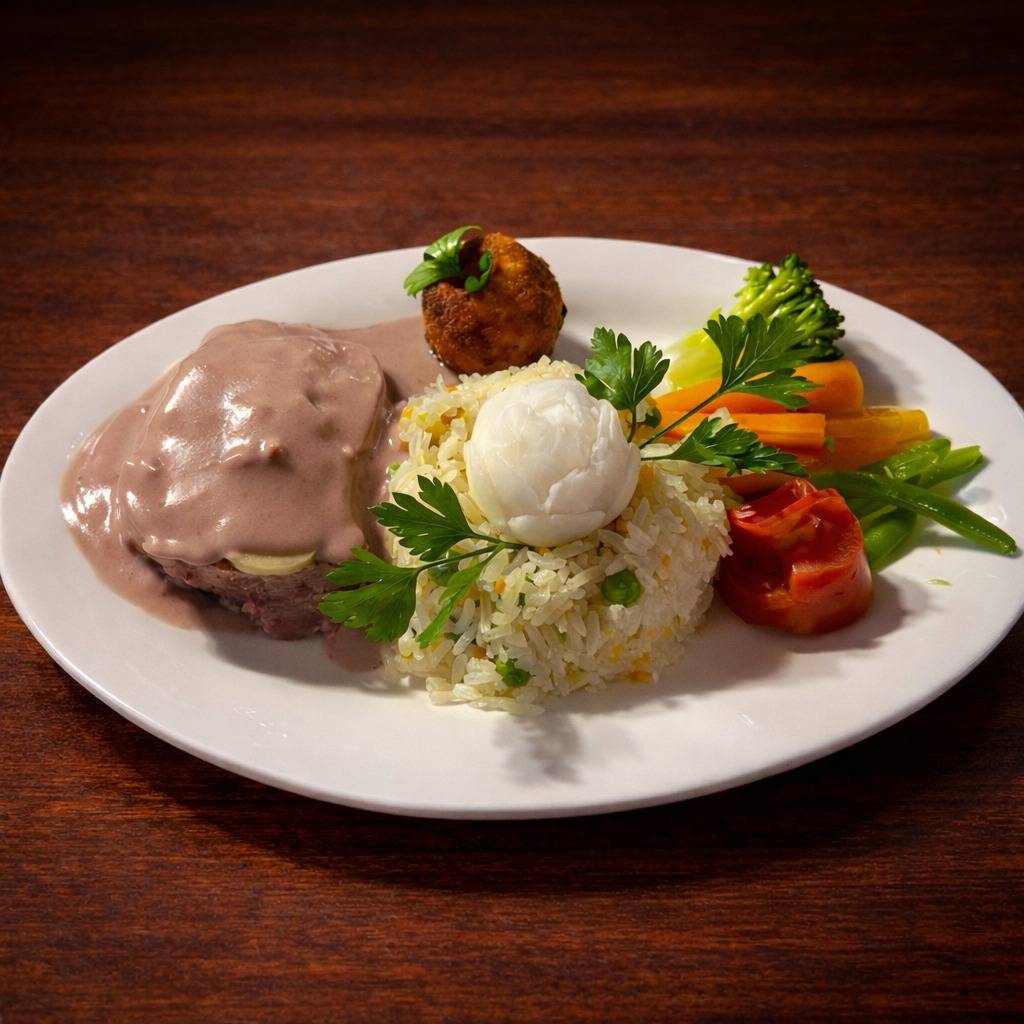 Foto del plato Pique a lo macho